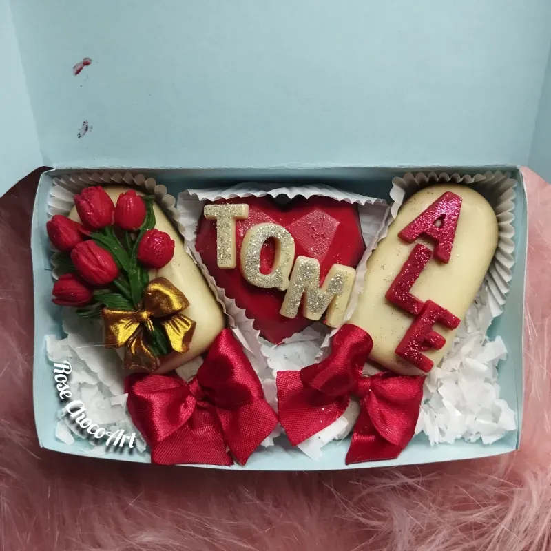 Caja con paletas personalizadas