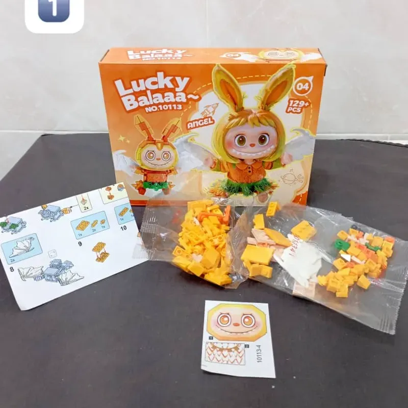 Lego Labubu caja Lucky Balaa 129 piezas