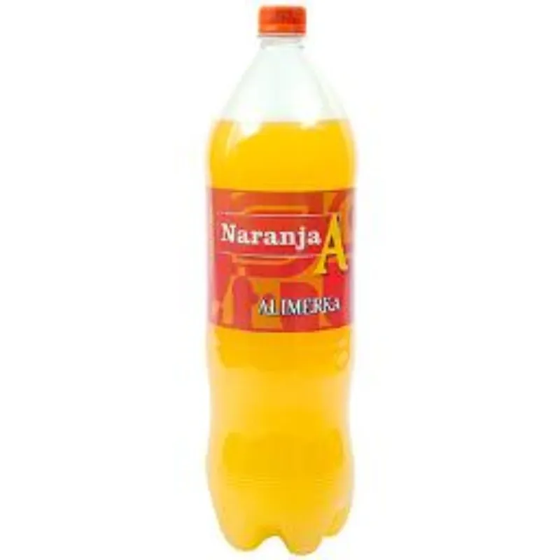 Refresco de naranja ALIMERKA botella 2L/6U Caja