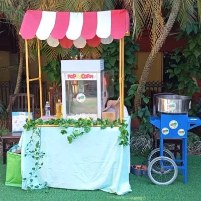 Rosita o Palomita de Maiz y Algodón de azúcar