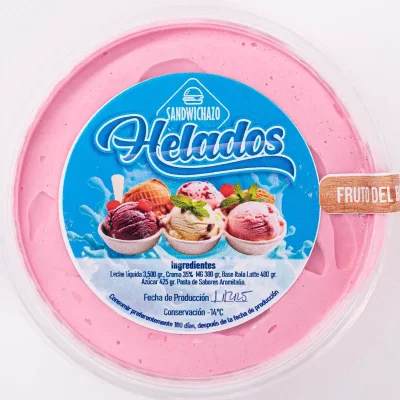 Helado Italiano Frutos del Bosque