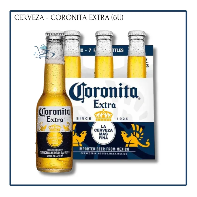 Cerveza - Coronita Extra 210ml (6u)