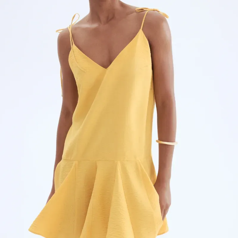 Vestido H&M amarillo