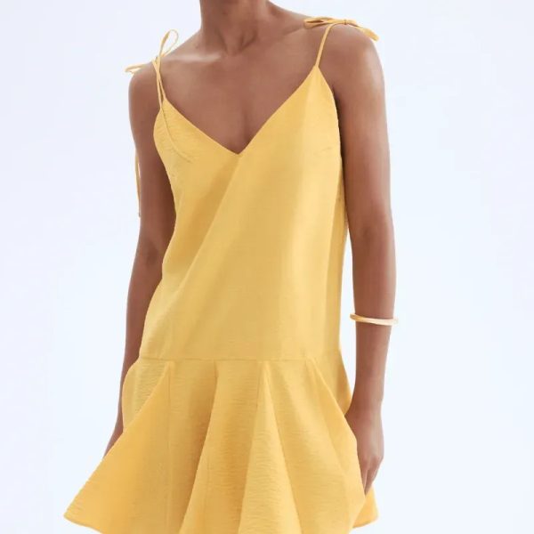 Vestido H&M amarillo