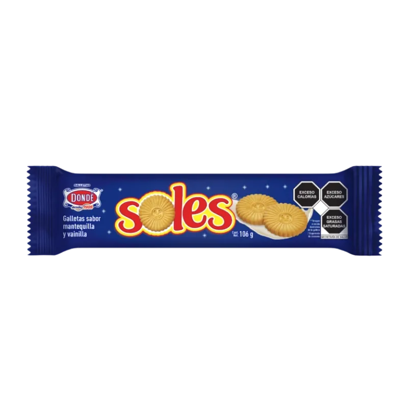 Galletas Soles Dondé 24 x 100 g