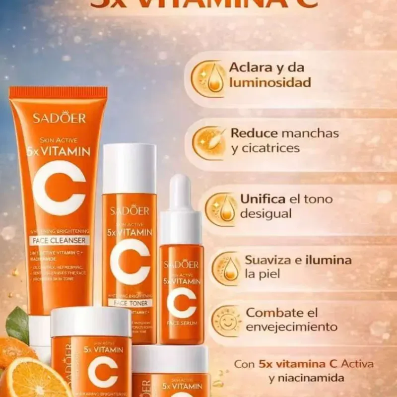  Kit SADÔER 5x Vitamina C