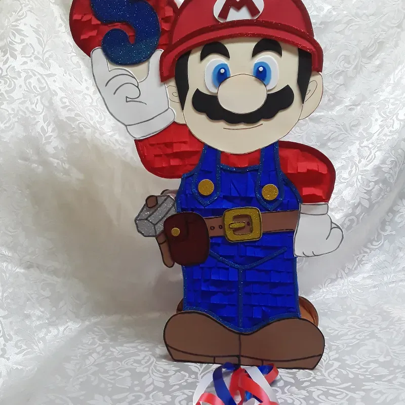 Piñata Súper Mario
