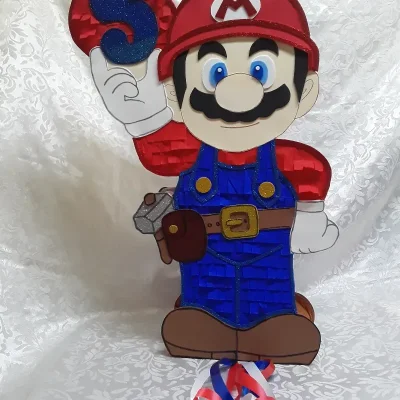 Piñata Súper Mario