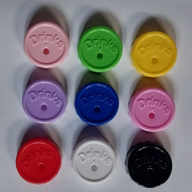 Colores de tapas y absorbentes