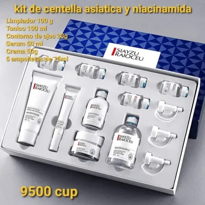 Kit de centella asiatica y niacinamida