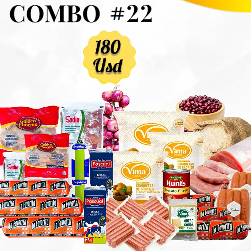 COMBO DE ALIMENTO 22