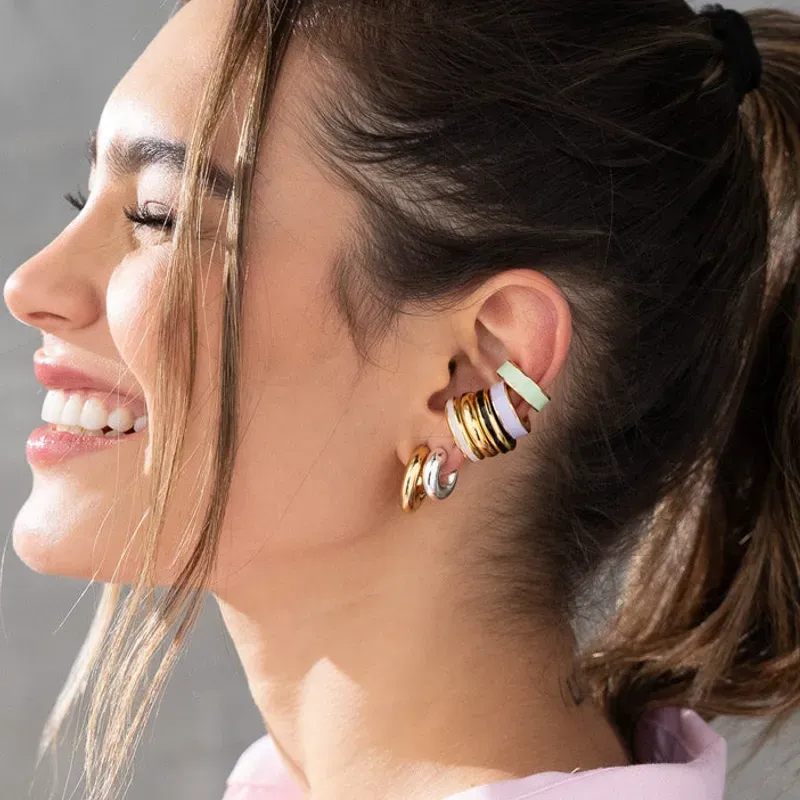 Earcuff Gold Pintado