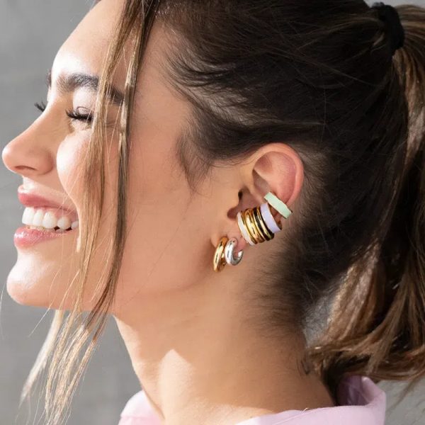 Earcuff Gold Pintado