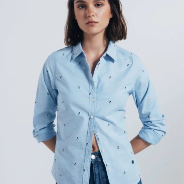 Camisa Oxford algodón