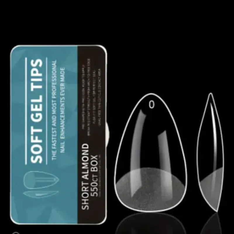 BD2>Uñas Soft Gel Almendra 550u