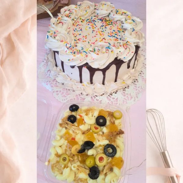 Cake 18 cm & ensalada 500gr