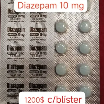Diazepam de 10 mg de 10 Tabletas