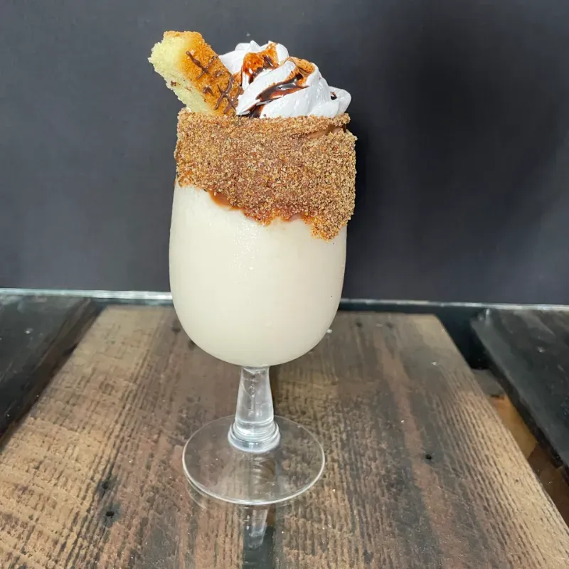 Frappé chocolate blanco