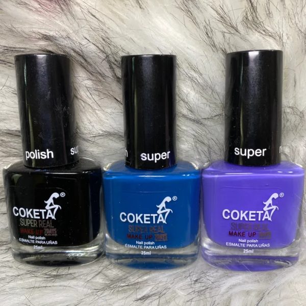 Esmalte Natural 25ml Negro-Azul-Malva