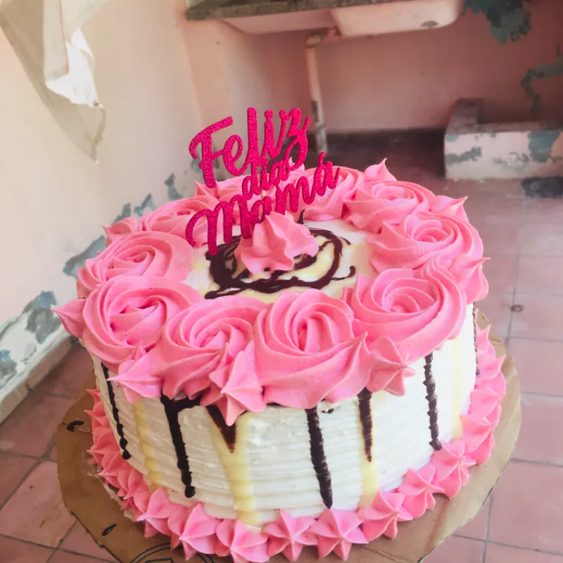 Cake de leche condensada y chocolate 