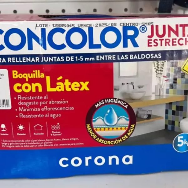 Cemento blanco para juntas 5 kg