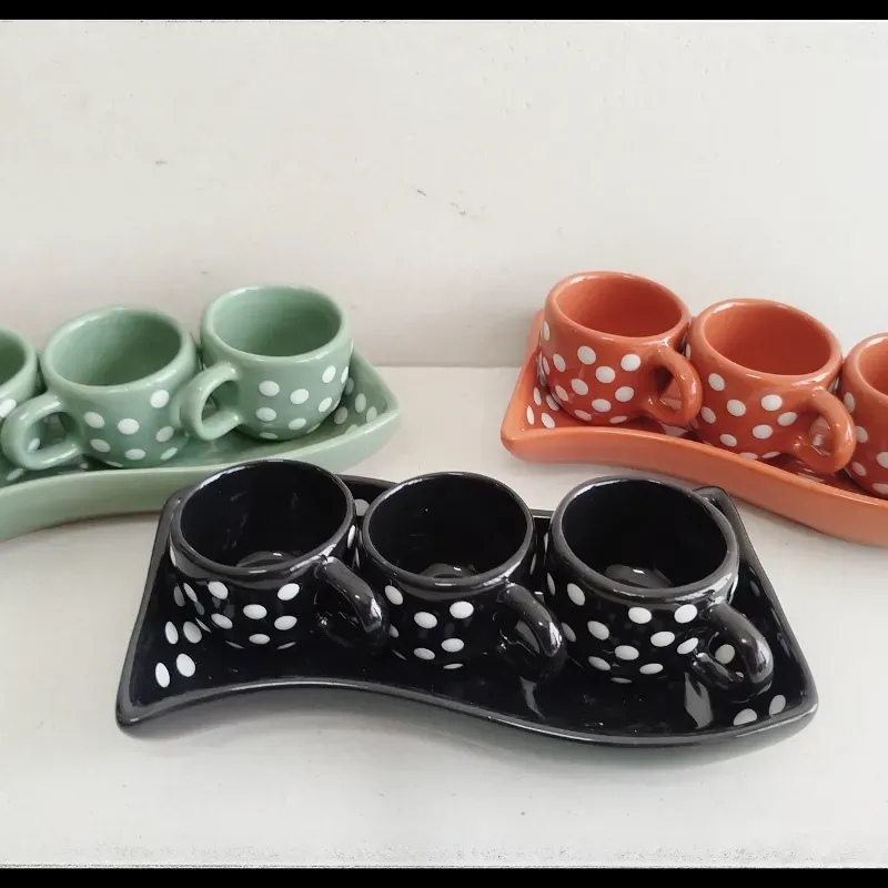 Set bandeja + 3 tazas