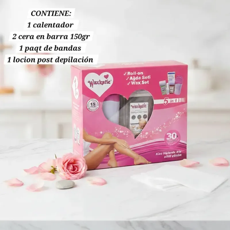 Kit completo para depilación