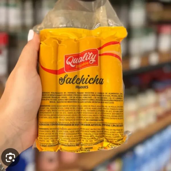 Salchichas de Pollo