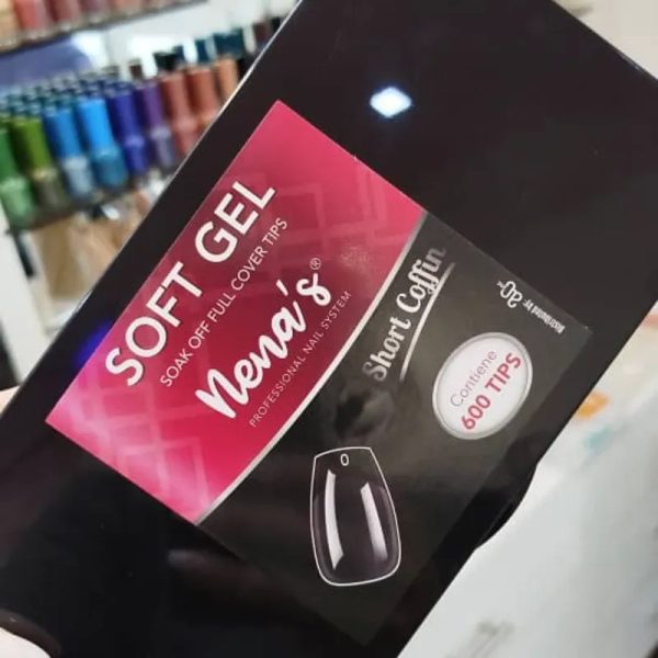 Cajas soft gel 600 piezas