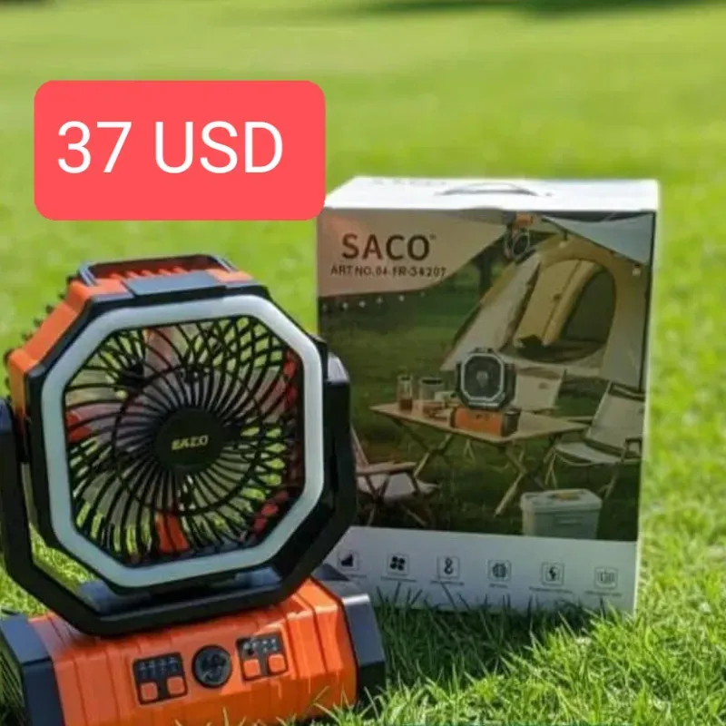 Ventilador recargable Saco