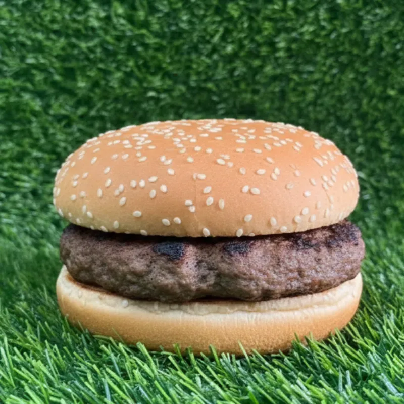 Pan con Hamburguesa