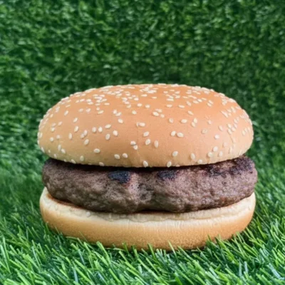 Pan con Hamburguesa