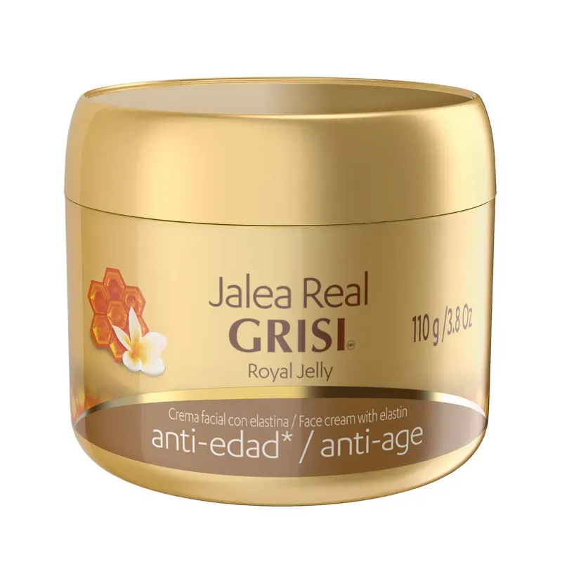 CREMA FACIAL JALEA REAL CON ELASTINA ANTI-EDAD 110g