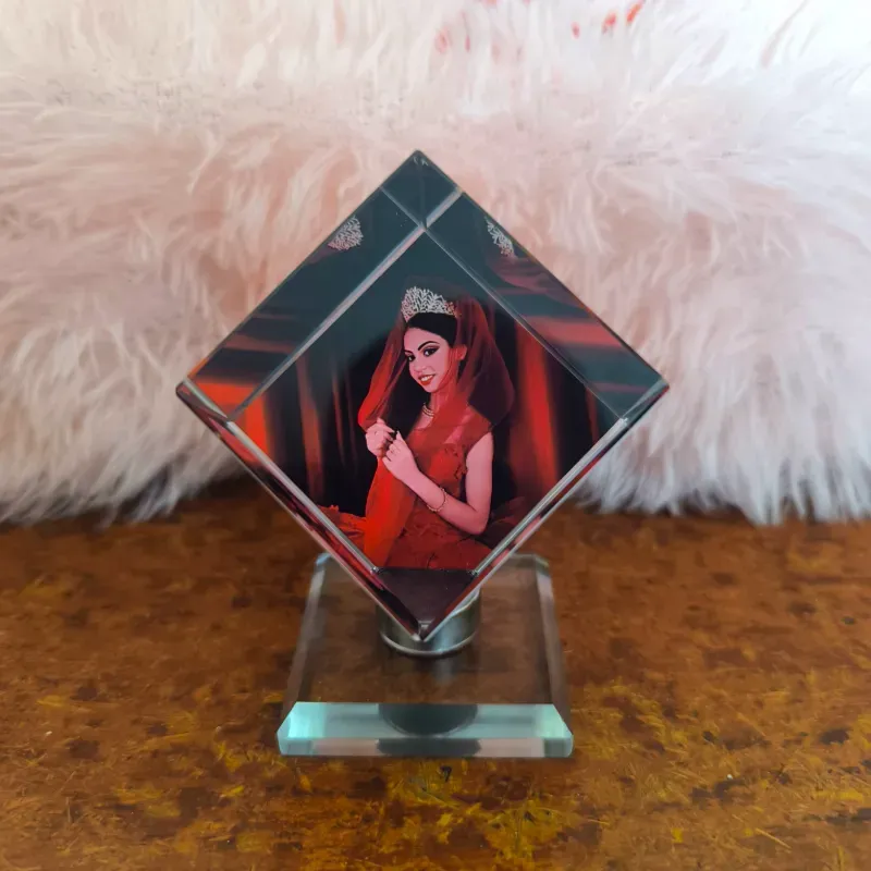 Cubo Giratorio Con Fotos