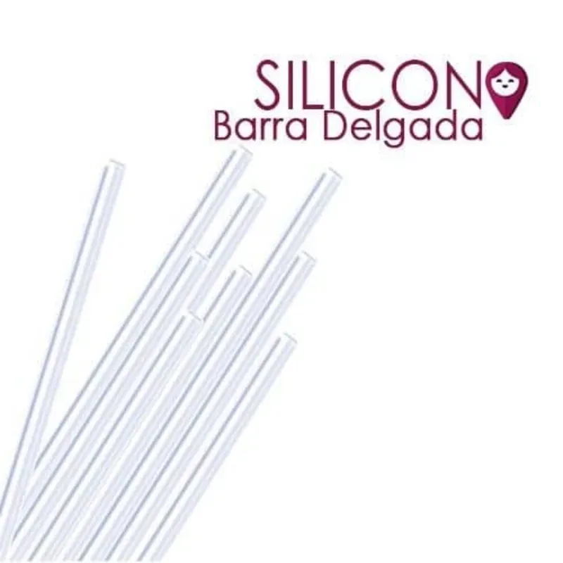 Barras de silicona fina