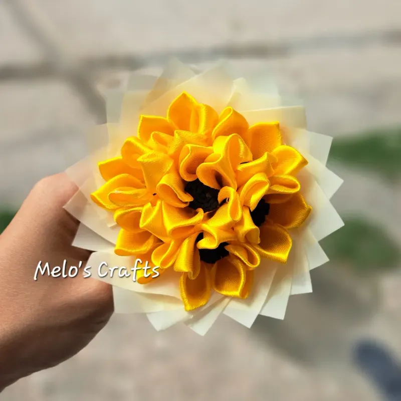 Mini ramo de girasoles