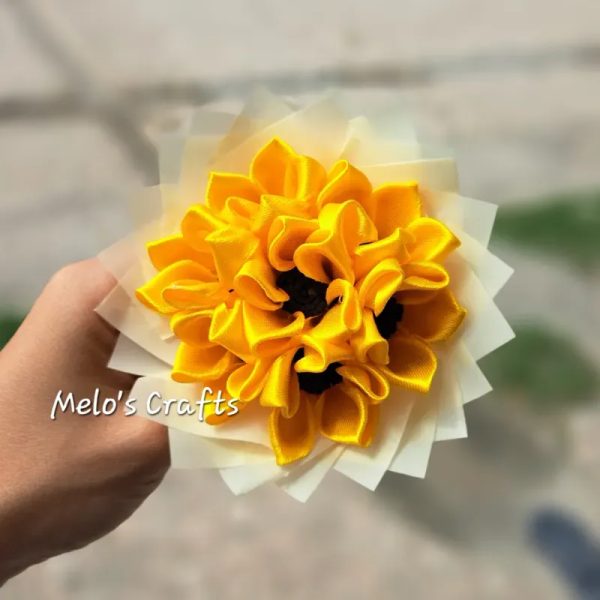 Mini ramo de girasoles