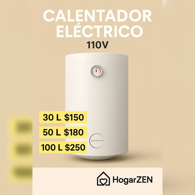 CALENTADORES DE AGUA 30L, 50L y 80L