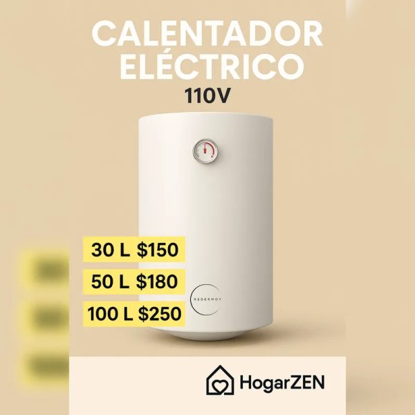 CALENTADORES DE AGUA 30L, 50L y 80L