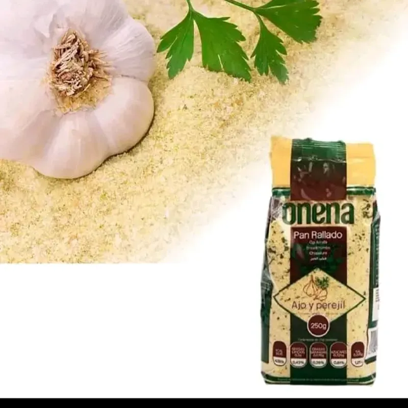 Pan Rayado con Perejil y Ajo 250g Omena