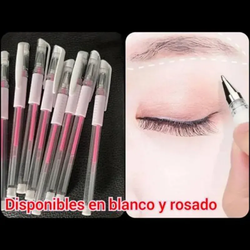 Bolígrafos de gel blanco