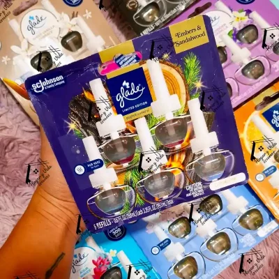 Estuche d 5 repuestos glade eléctrico Embers & Sandalwood