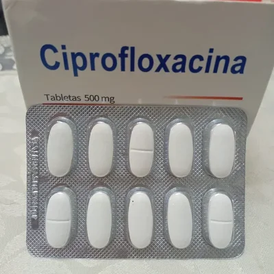  Ciprofloxacino (10 tabs de 500 mg)