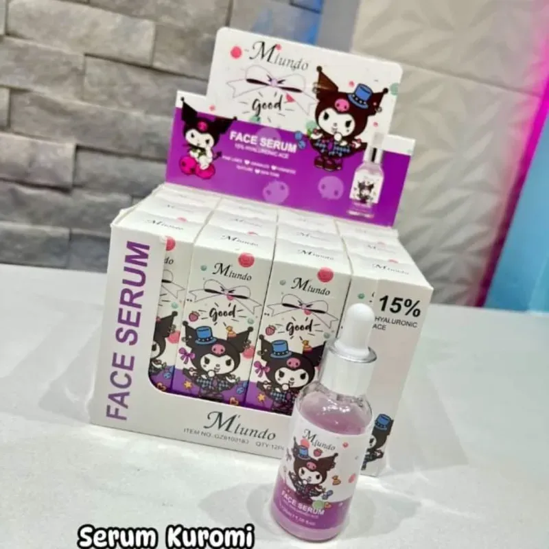 Sérum facial Kuromi con ácido hialurónico