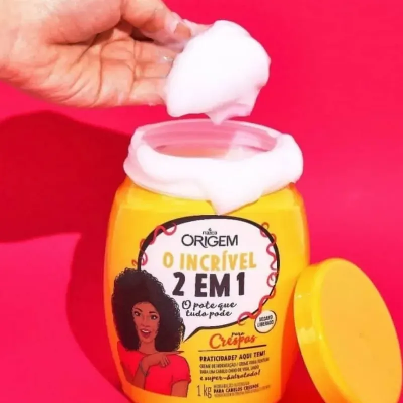 Mascarillas Origen para cabellos afro