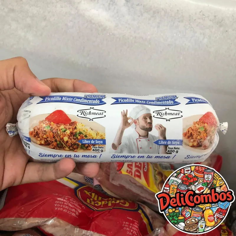 Picadillo de pollo condimentado