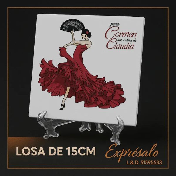 Losa de 15x15cm
