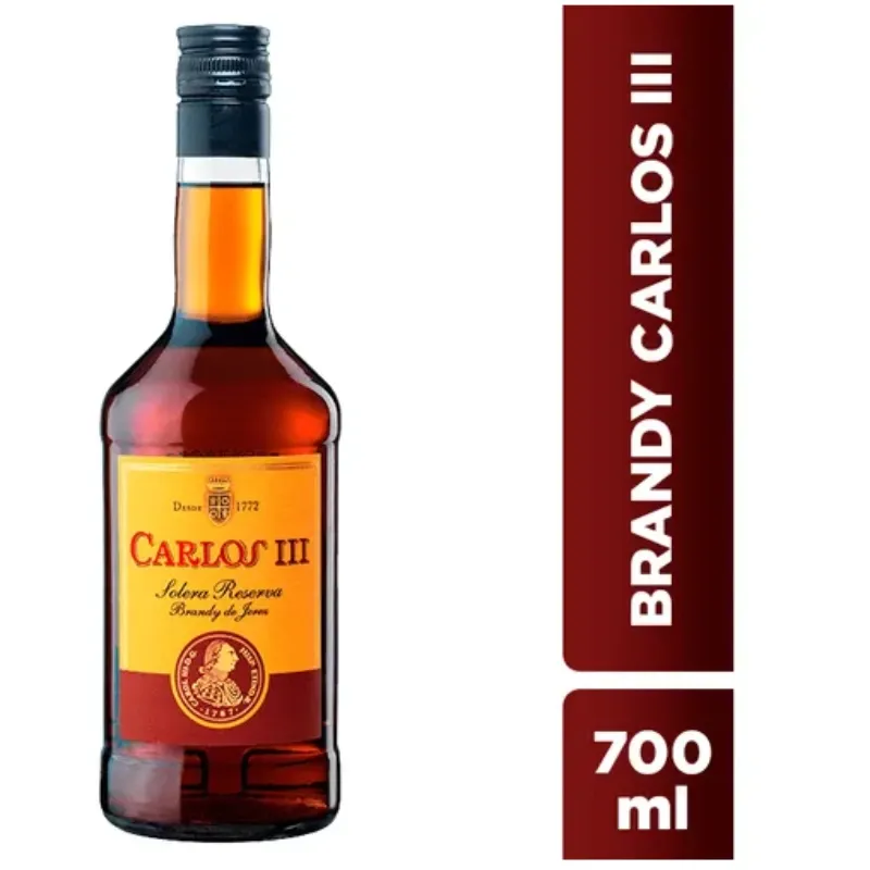 Brandy Carlos III Solera Reserva 700ml c(509.09)