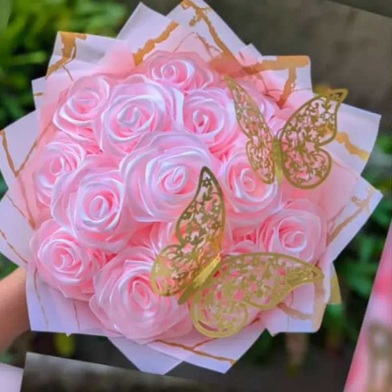 Ramos de 15 rosas eternas