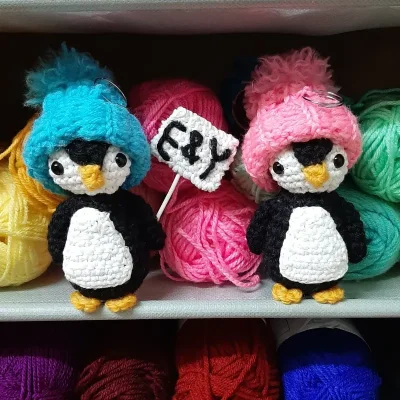 Pareja de pingüinos